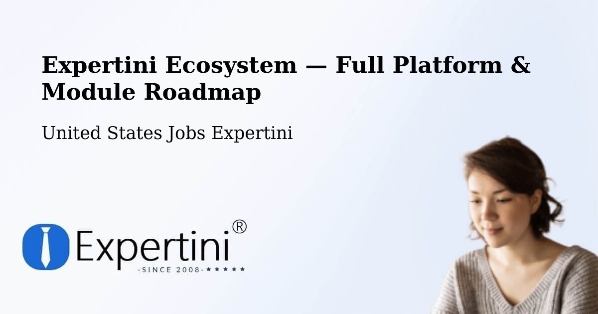 Expertini Ecosystem — Full Platform & Module Roadmap – Grants